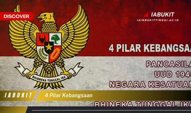 4 pilar kebangsaan