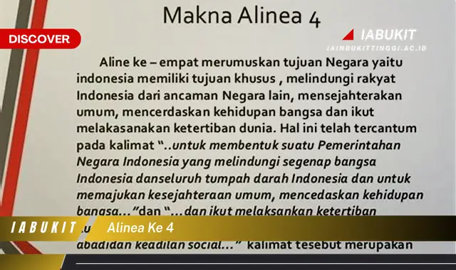 alinea ke 4