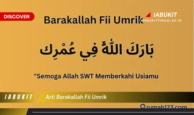 arti barakallah fii umrik