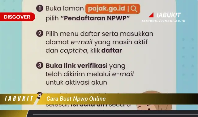 cara buat npwp online