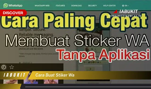 cara buat stiker wa