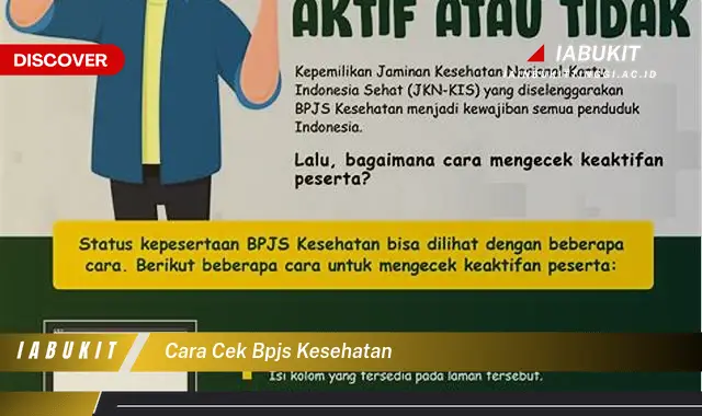 cara cek bpjs kesehatan