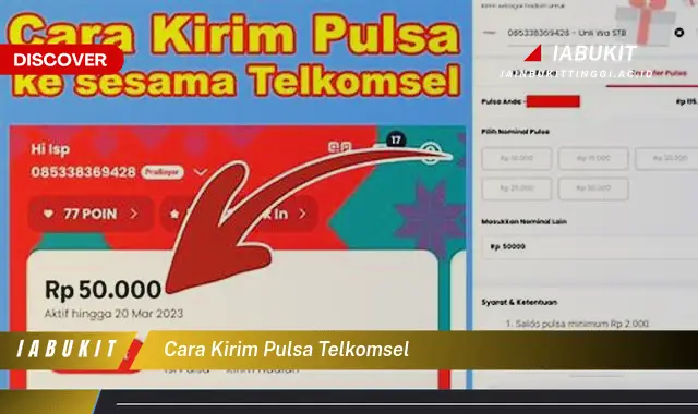cara kirim pulsa telkomsel cara kirim pulsa telkomsel