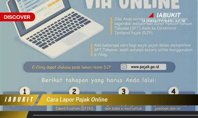 cara lapor pajak online