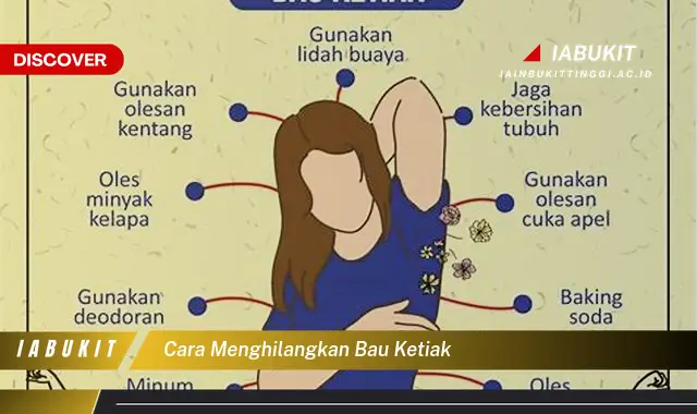 cara menghilangkan bau ketiak