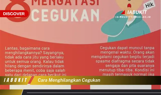 cara menghilangkan cegukan