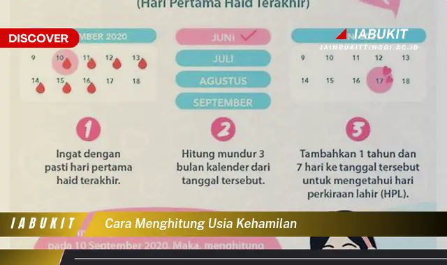 cara menghitung usia kehamilan