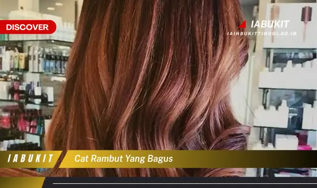 cat rambut yang bagus