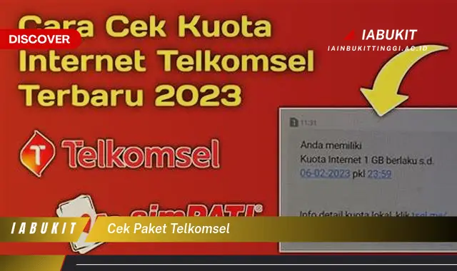 cek paket telkomsel