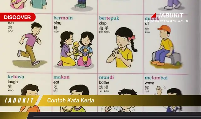 contoh kata kerja