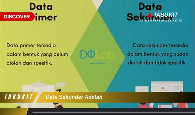 data sekunder adalah