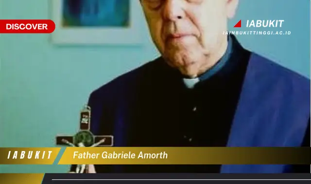 Ketahui Kisah Father Gabriele Amorth si Pengusir Setan yang Jarang Diketahui