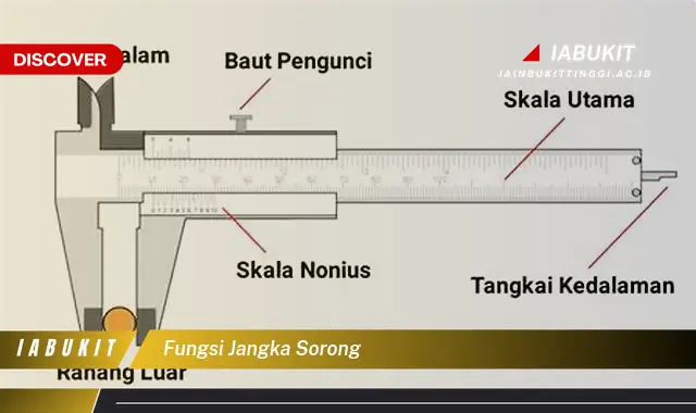 fungsi jangka sorong