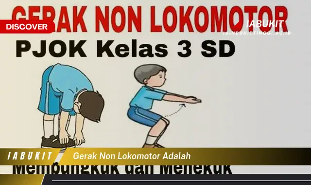 gerak non lokomotor adalah