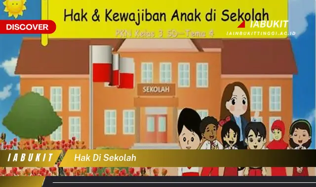 hak di sekolah