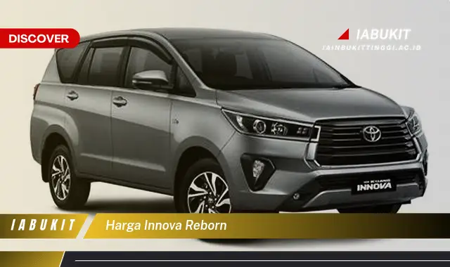 harga innova reborn