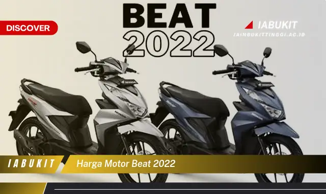 harga motor beat 2022