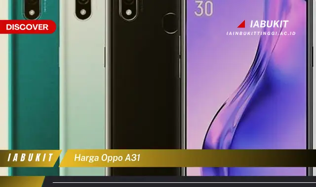 harga oppo a31