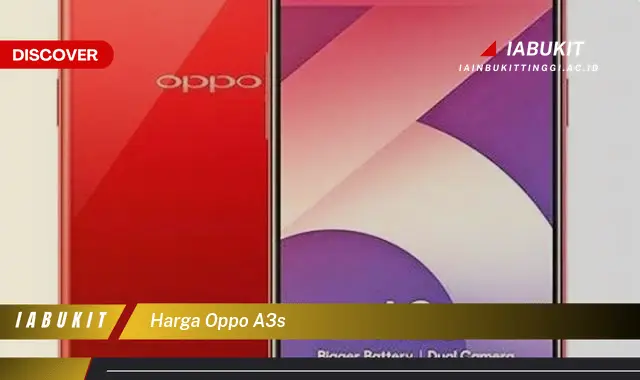 harga oppo a3s