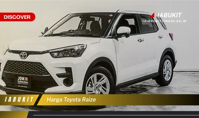 harga toyota raize