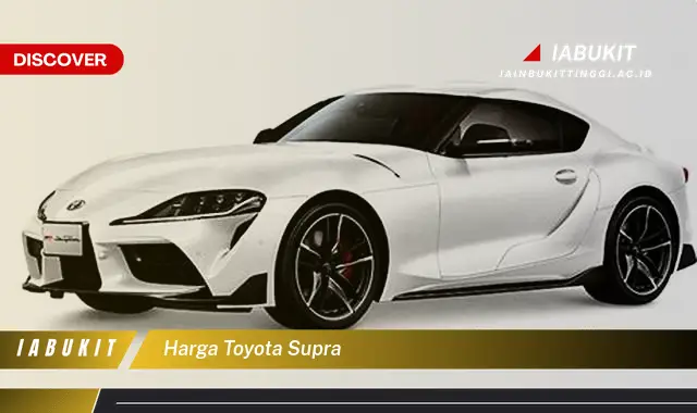 harga toyota supra