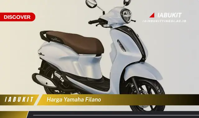 harga yamaha filano