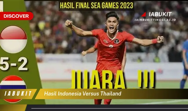 hasil indonesia versus thailand