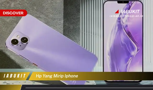 hp yang mirip iphone