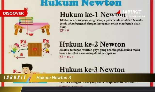 hukum newton 3