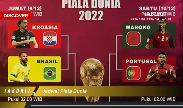 jadwal piala dunia