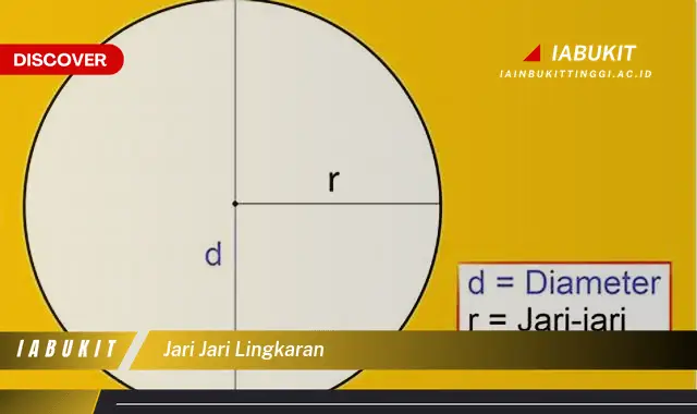 jari jari lingkaran