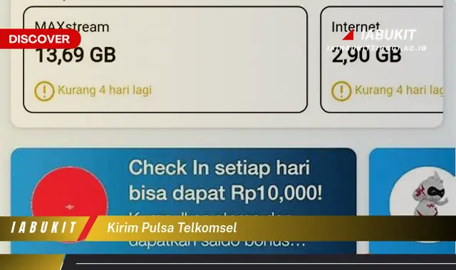 kirim pulsa telkomsel