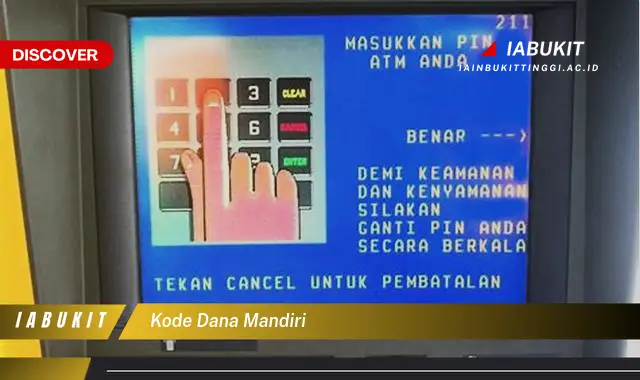 kode dana mandiri