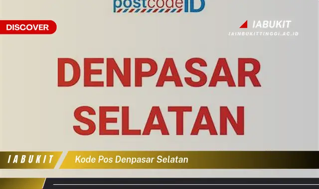 kode pos denpasar selatan kode pos denpasar selatan