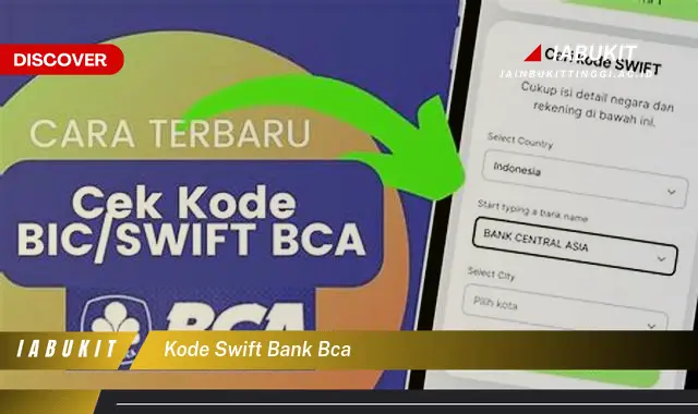 kode swift bank bca