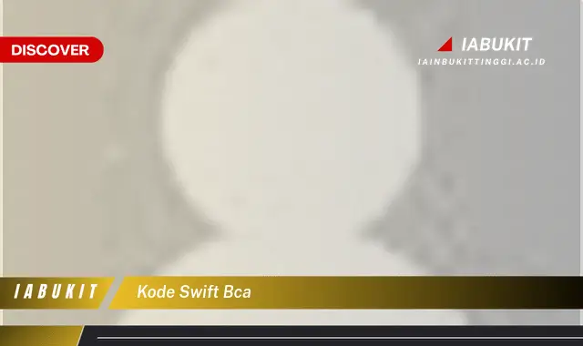 kode swift bca