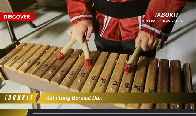 kolintang berasal dari kolintang berasal dari