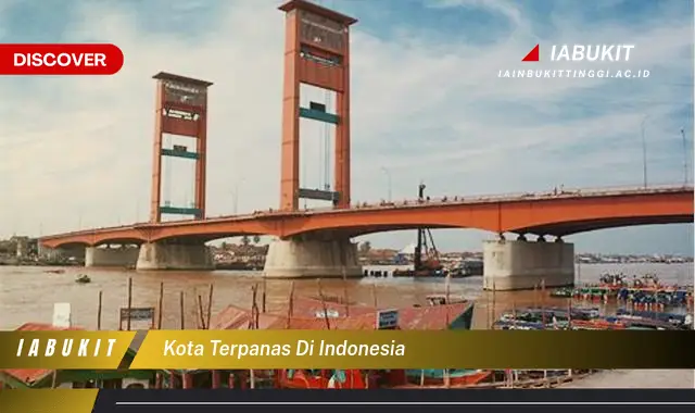 kota terpanas di indonesia