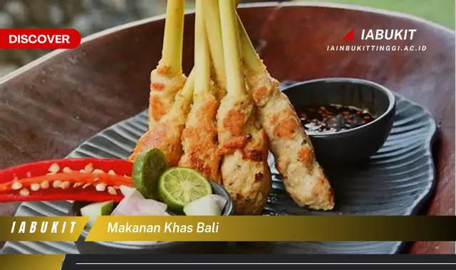 makanan khas bali