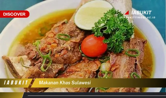 makanan khas sulawesi