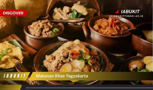 makanan khas yogyakarta