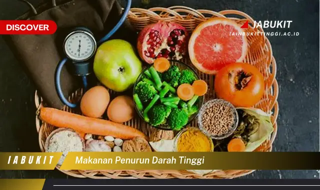 makanan penurun darah tinggi