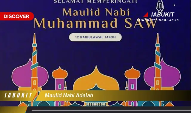 maulid nabi adalah