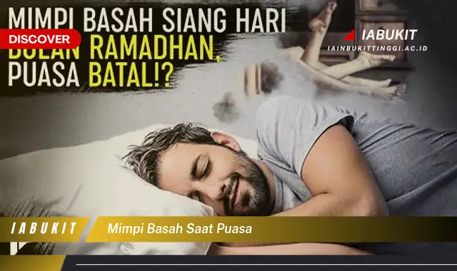 mimpi basah saat puasa