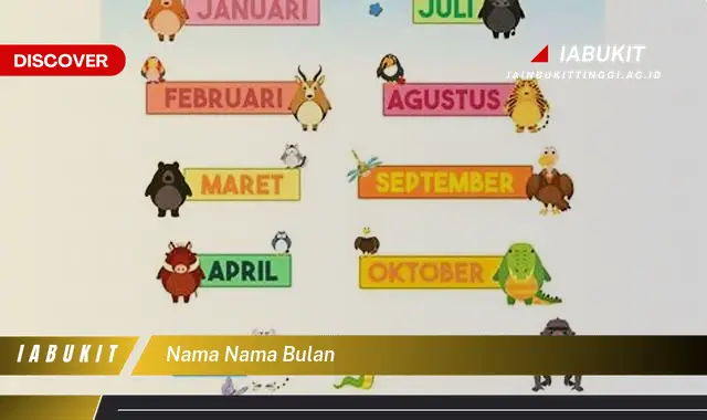 nama nama bulan