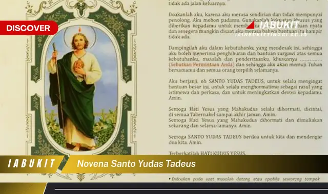 novena santo yudas tadeus