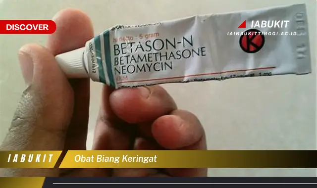 obat biang keringat