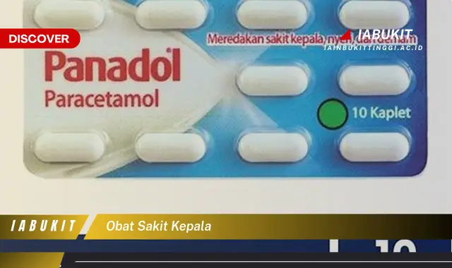 obat sakit kepala