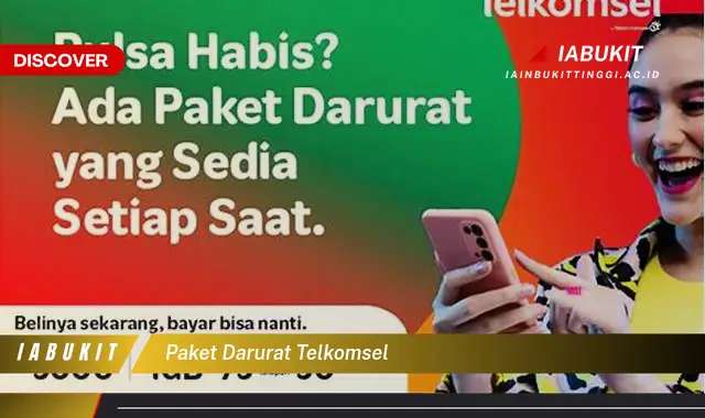 paket darurat telkomsel