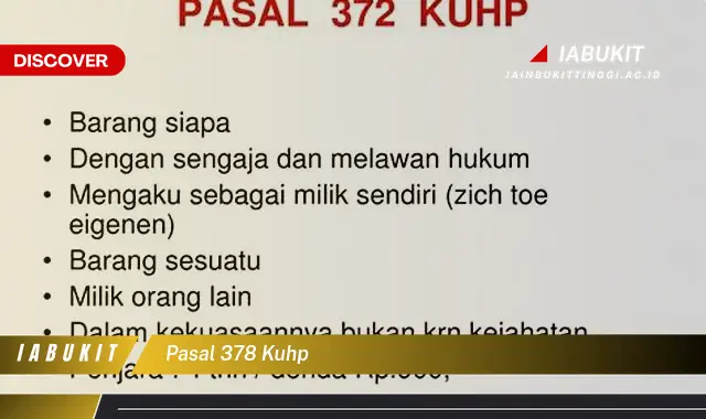 pasal 378 kuhp